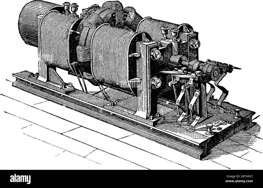 Паровая электростанция Томаса Эдисона в 1882