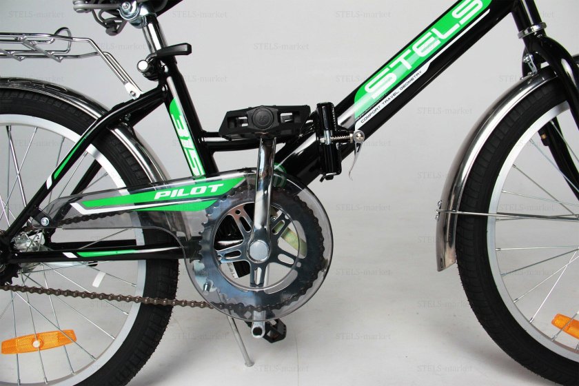 Велосипед стелс черно зеленый