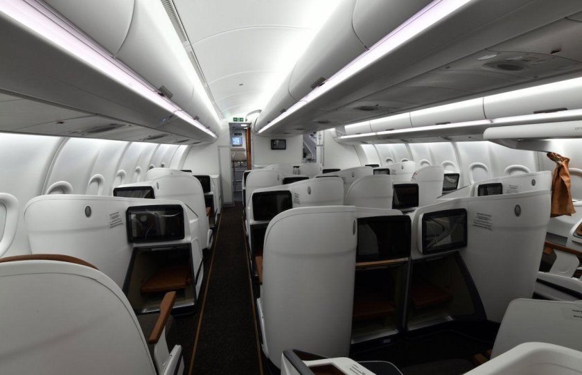 Аэробус а320 Нео салон