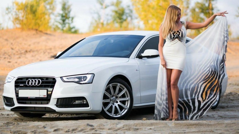 Ауди а1 девушка