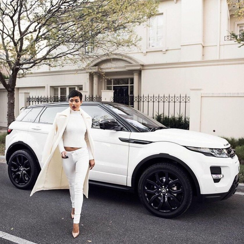 Рендж Ровер Эвок белый