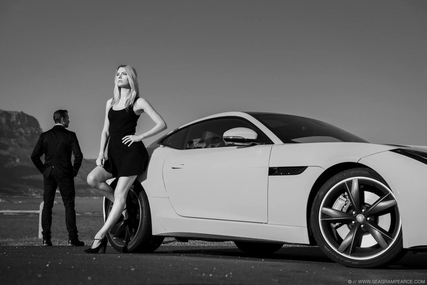 Фотосессия с машиной