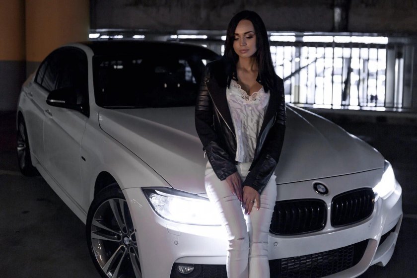 БМВ е60 и девушки