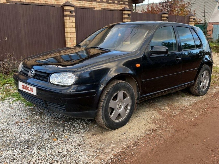 Фольксваген гольф 4 2003 серый