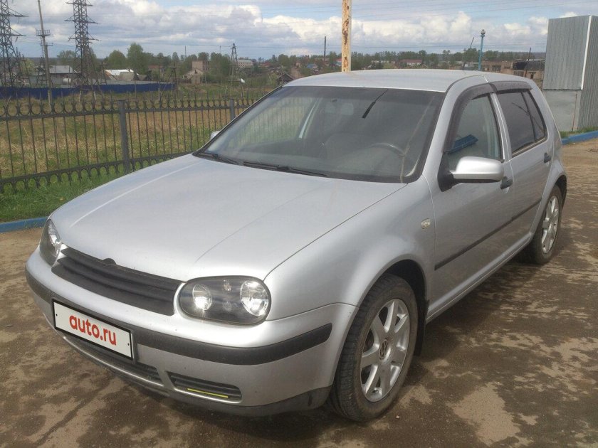 Фольксваген гольф 4 серебристый