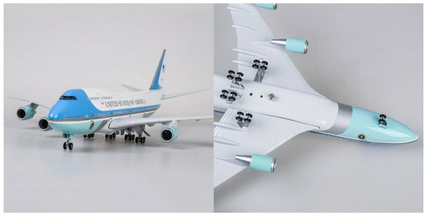 Модель самолета boeing 747