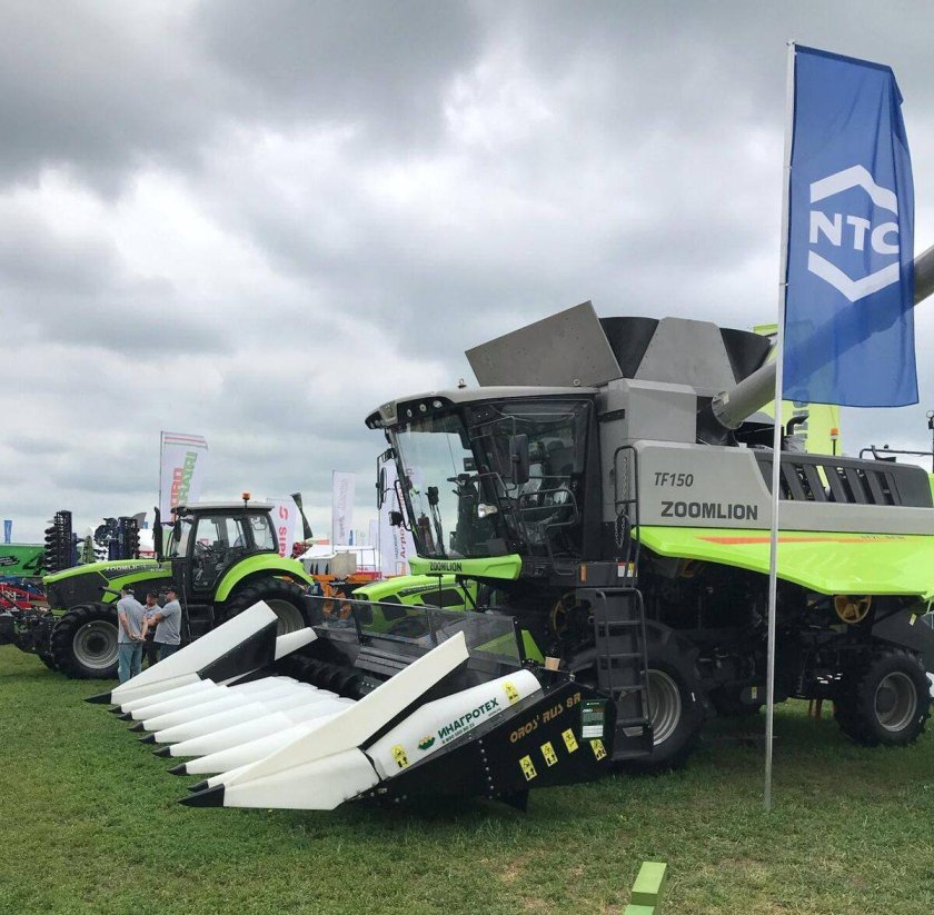 Zoomlion tf120 комбайн