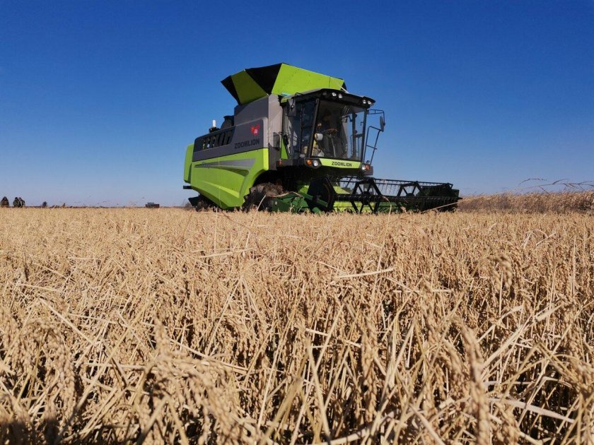 Zoomlion tf120 комбайн