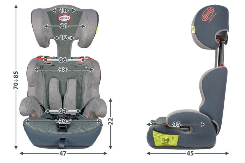 Автокресло Heyner MULTIPROTECT Aero SP