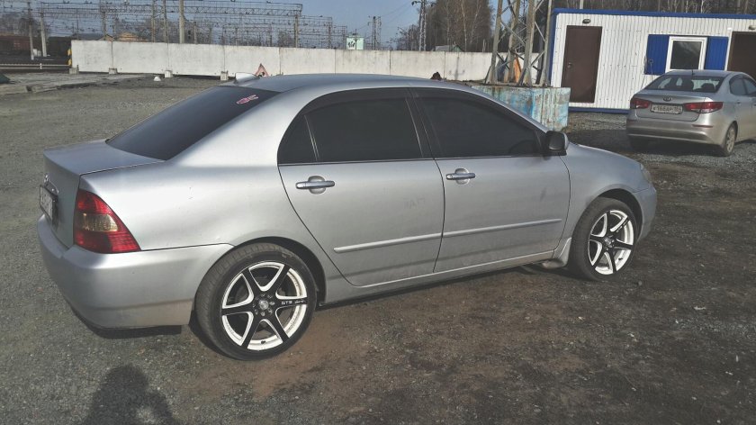 Тойота Королла 120 на литье