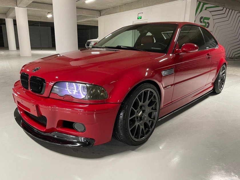 Bmw m3 e46 imola red