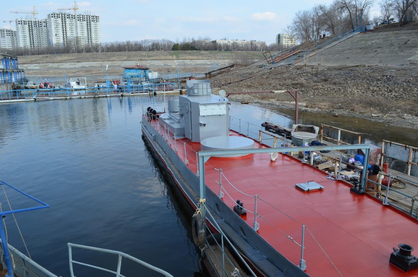 Речной бронекатер проекта 1125