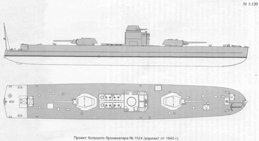 Бронекатер проекта 1125