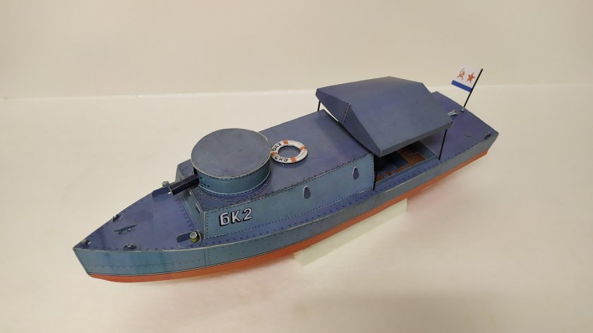 Модель бронекатер бк2