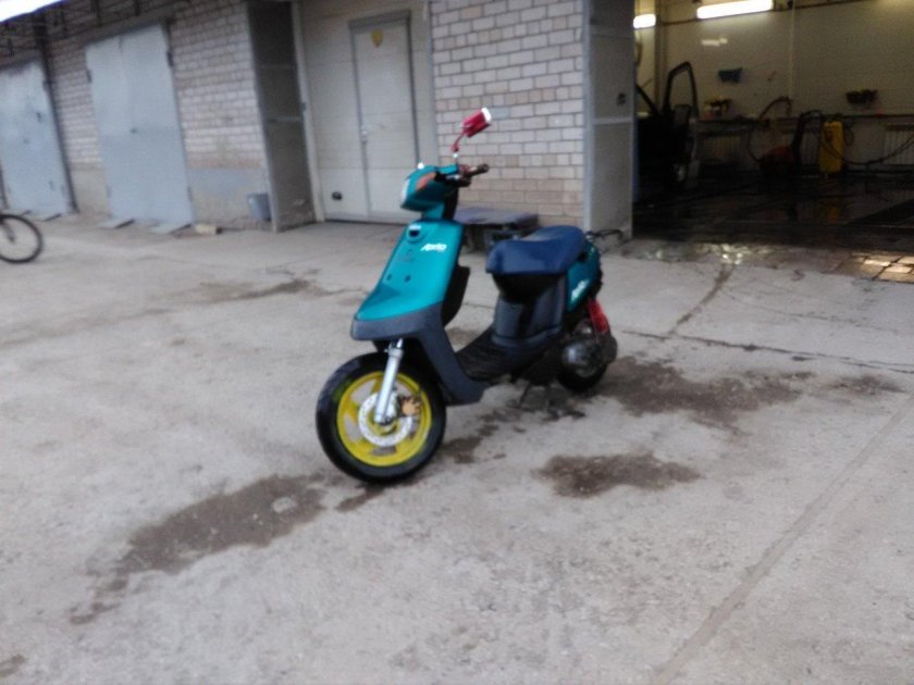 Yamaha jog Aprio стант