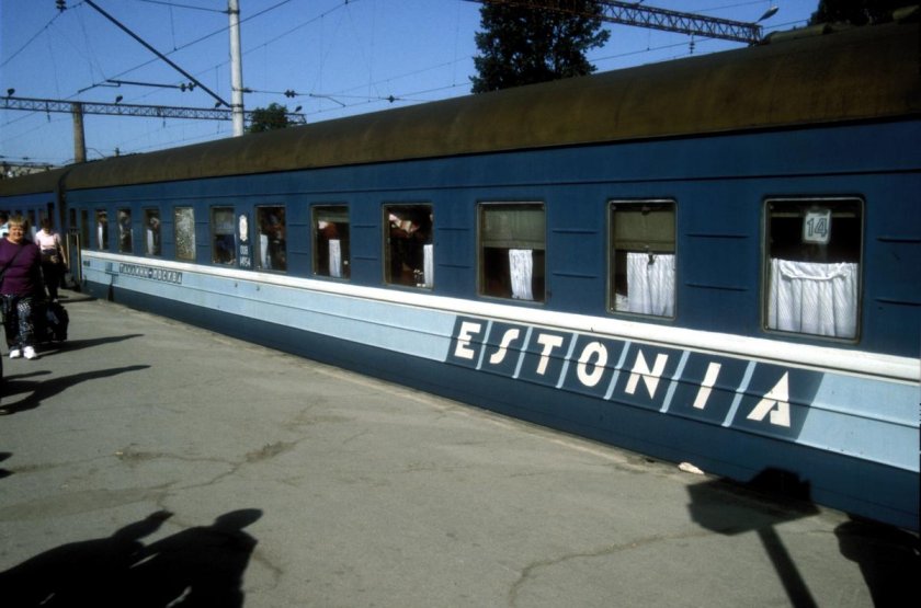 Фирменный поезд "Эстония" Таллинн - Москва