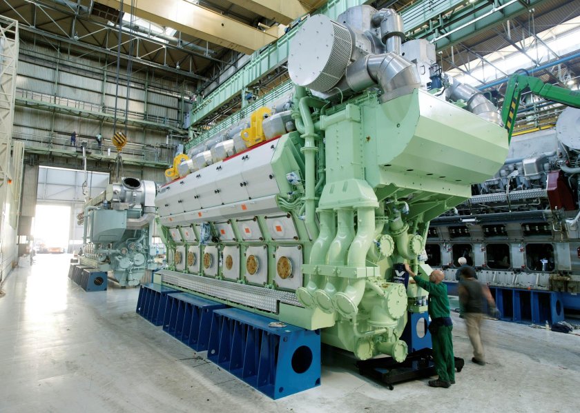 Двигатель Wartsila-Sulzer rta96