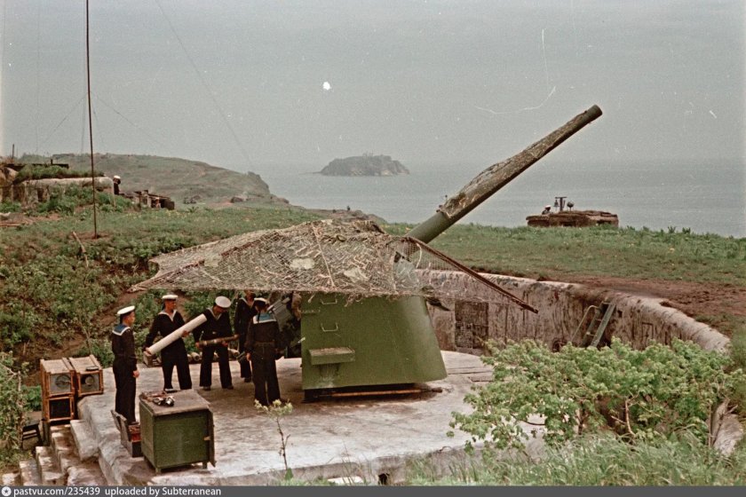 Артиллерийская батарея береговой обороны
