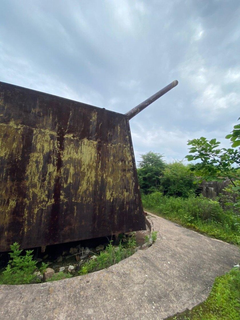 Артиллерийская батарея 905 находка