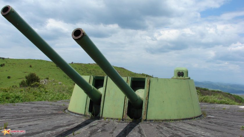 Полуостров Гамова Береговая батарея