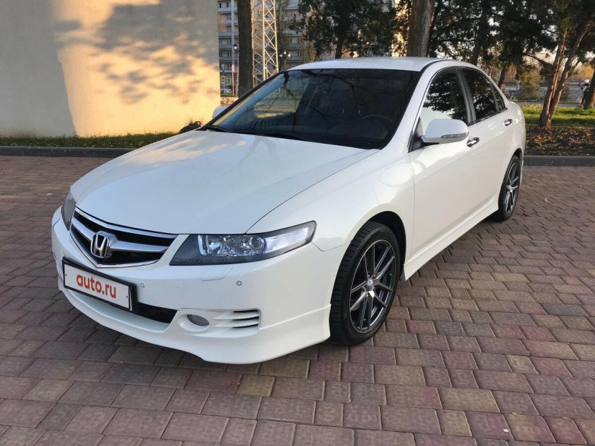 Honda Accord 7 Type s белый