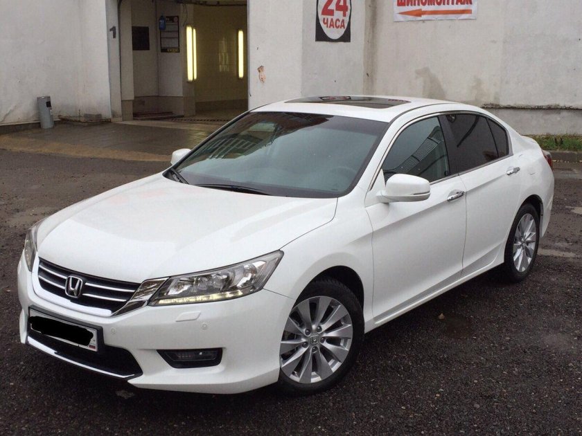 Honda Accord 2014 белый