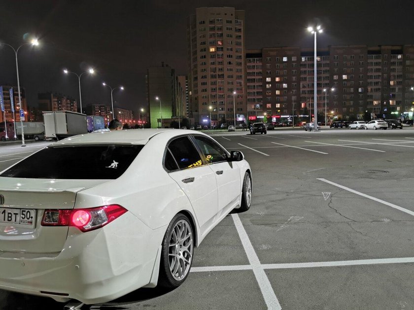 Honda Accord 2008 белая