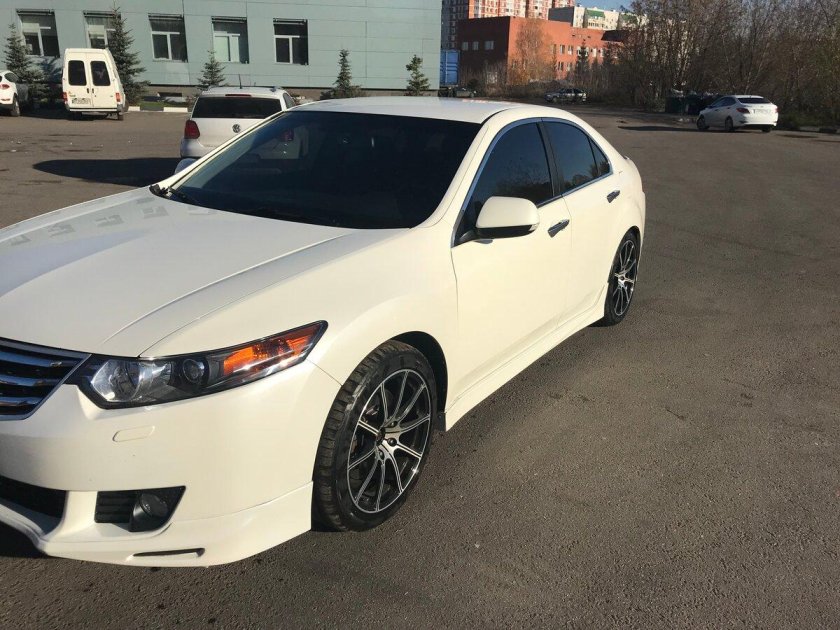 Honda Accord 2008 белая