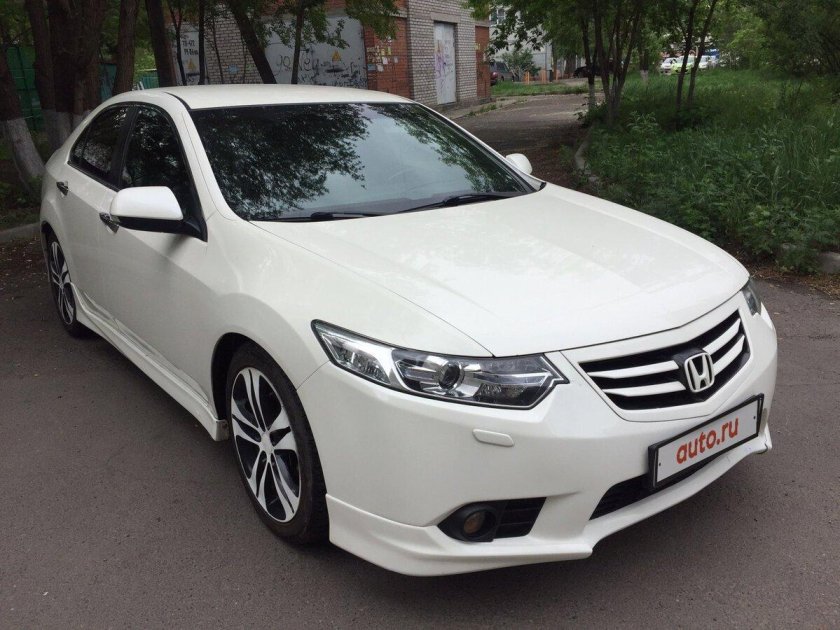 Honda Accord 8 белый