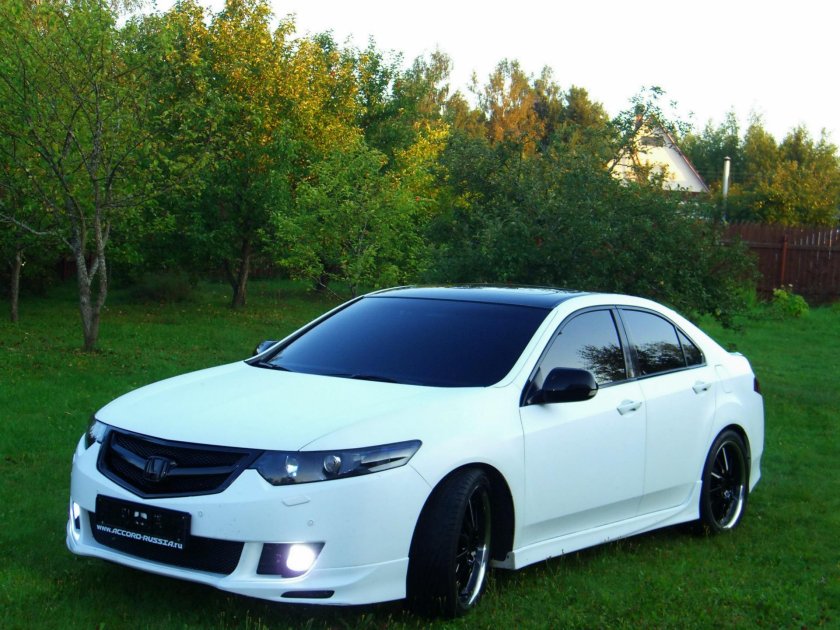 Honda Accord 8 белый
