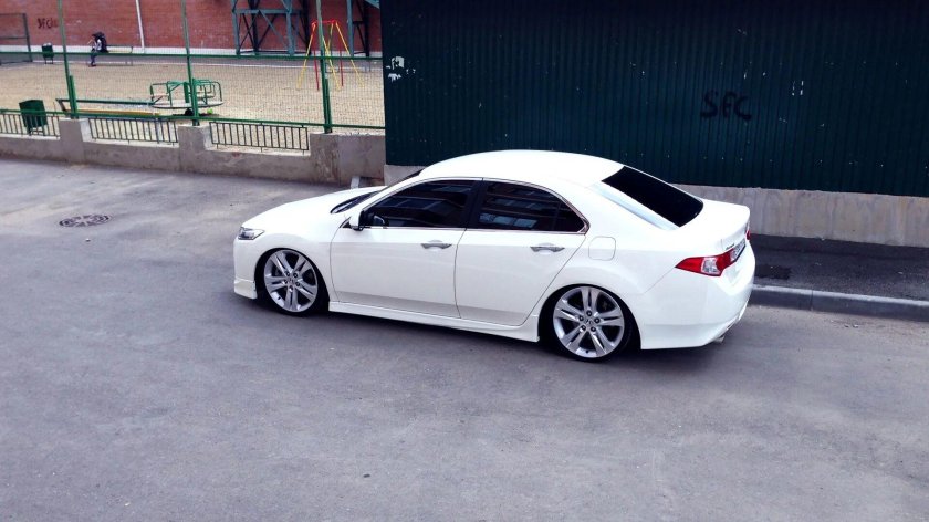 Honda Accord 2008 белая