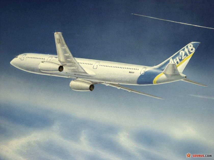 АН-218 пассажирский самолёт