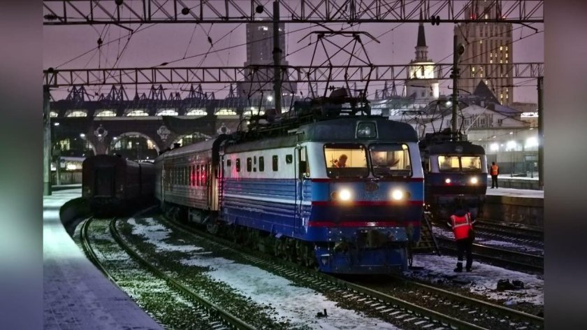 Казанский вокзал чс2к