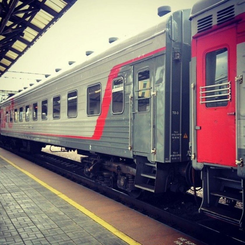 Станция Красноярск пассажирский