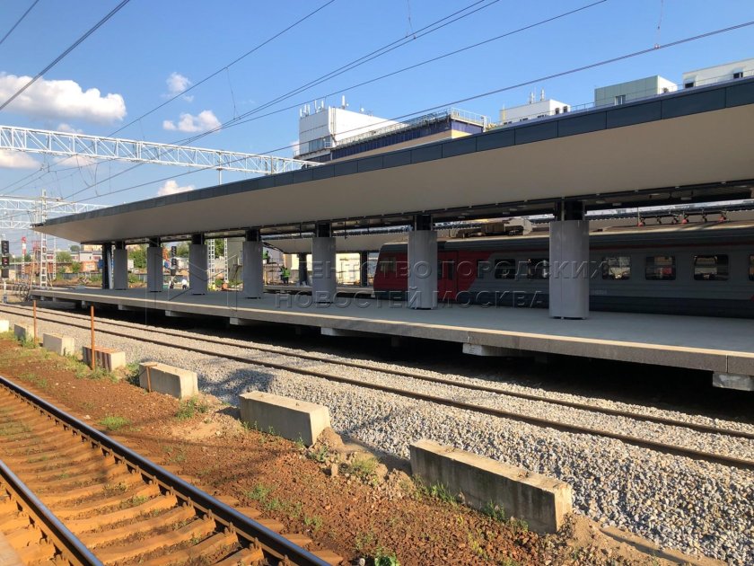 Станция МЦД Сходня