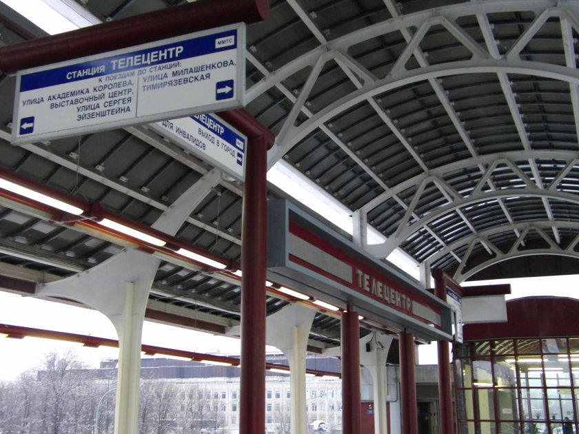 ВДНХ Останкино монорельс