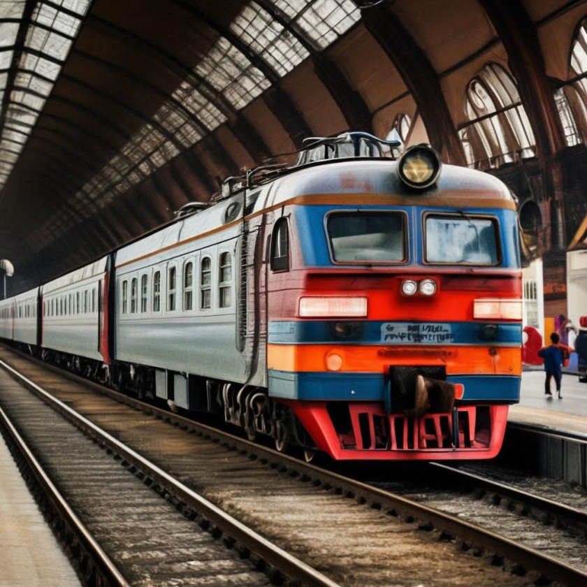 Вокзал и поезда