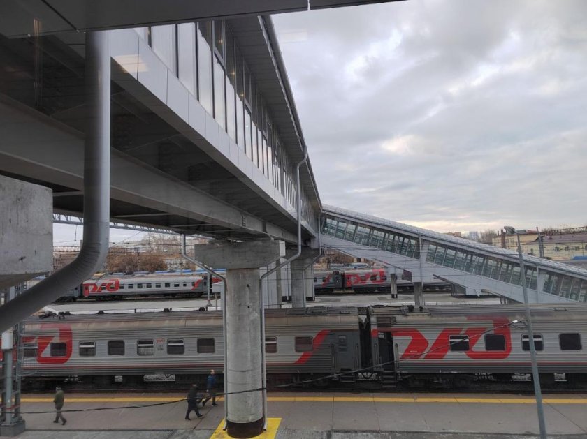 Железнодорожный вокзал Тюмень