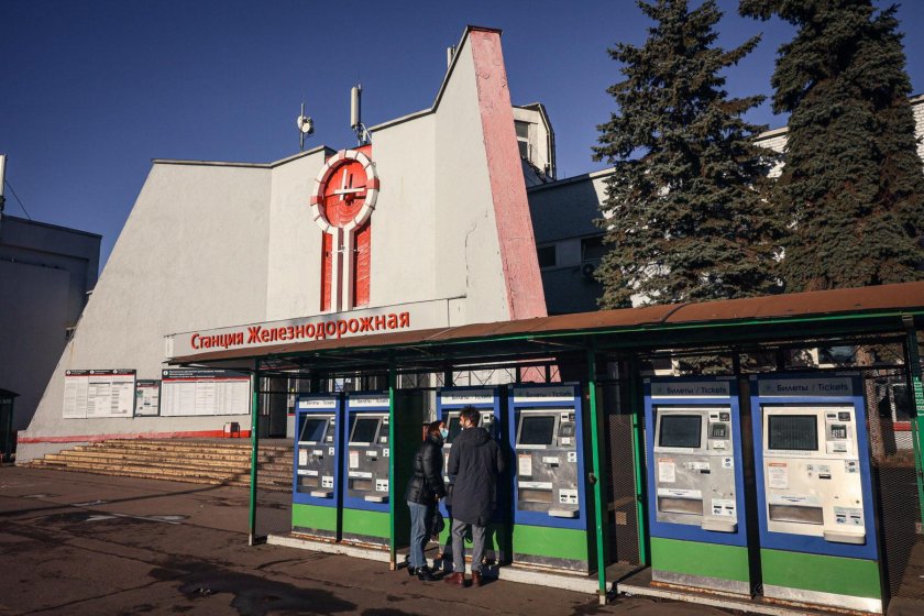 Железнодорожная станция Ольгино в Балашихе