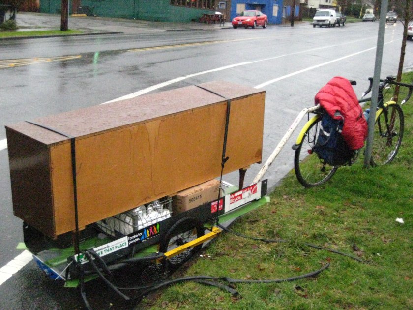 Велоприцеп кузовок