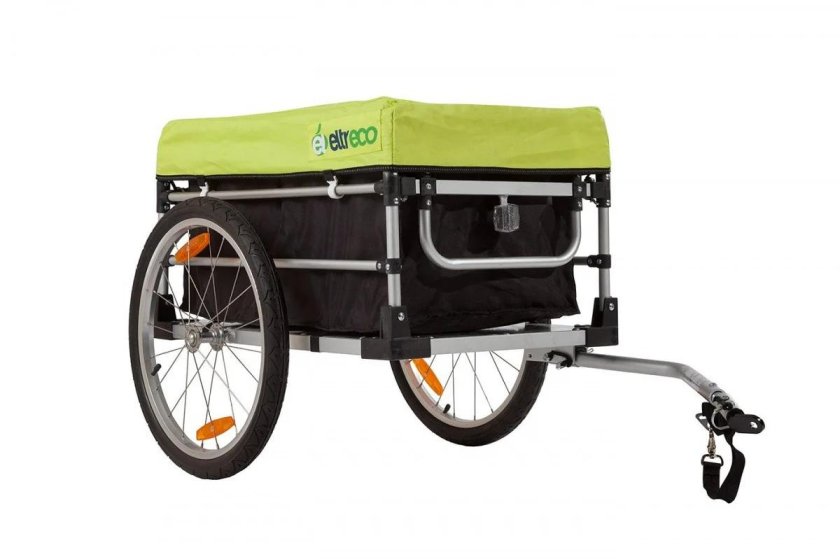 Грузовой велоприцеп большой с тентом Vic-1305 CTA 61