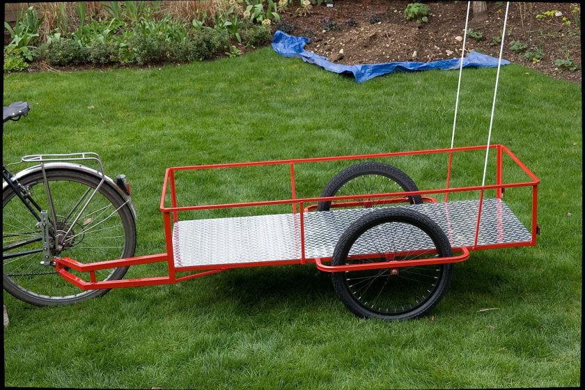 Грузовой велоприцеп в-924-3 (1964)