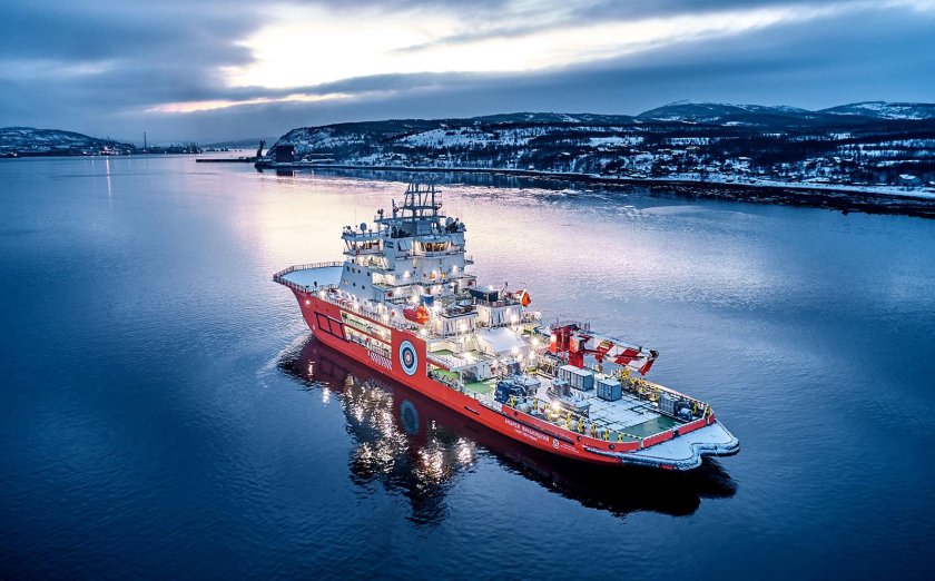 Александр Санников ледокол