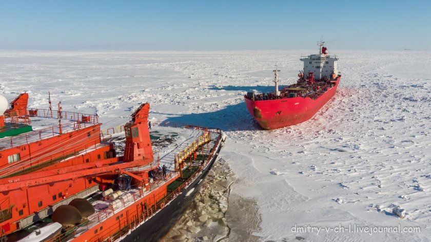 Вайгач атомный ледокол