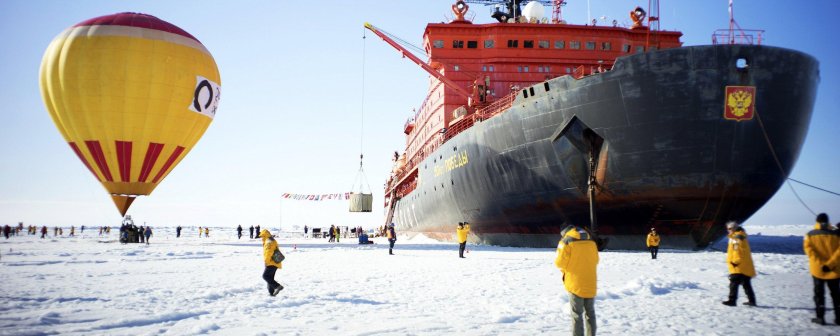 50 Лет Победы атомный ледокол