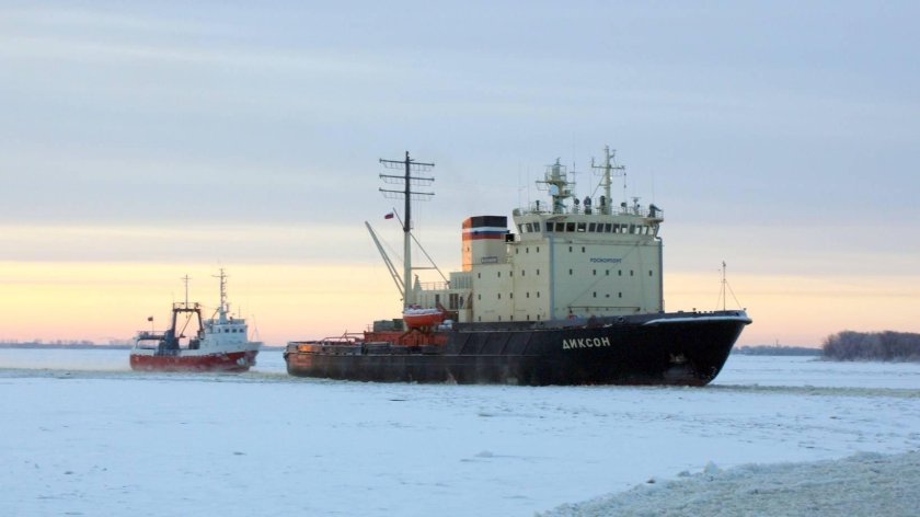 Диксон корабль Архангельск