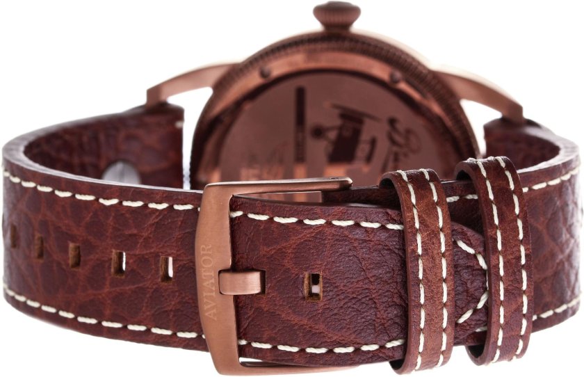 Авиатор кожаный ремешок 3105/138