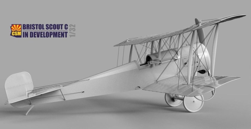 Самолет бристоль скаут