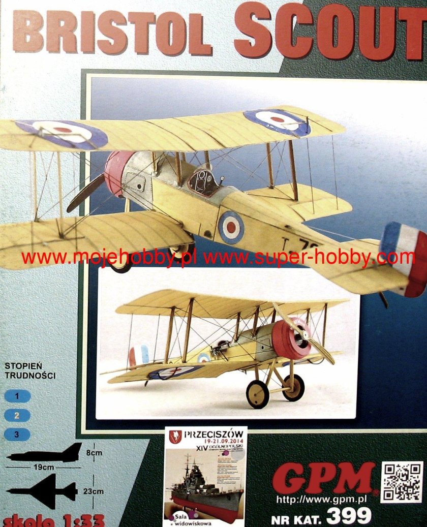 Самолет Бристоль Скаут