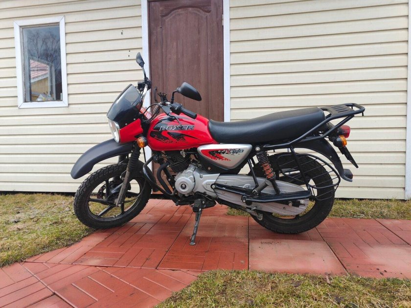 Мотоцикл bajaj boxer bm 150